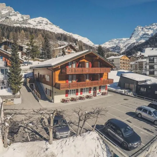 Touristenheim Bergfreude, hotell sihtkohas Leukerbad