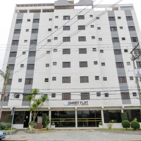 Viesnīca LEON MARIA HOSPEDAGENS - Smart Flat Hotel e Residence pilsētā Moži das Kruzisa
