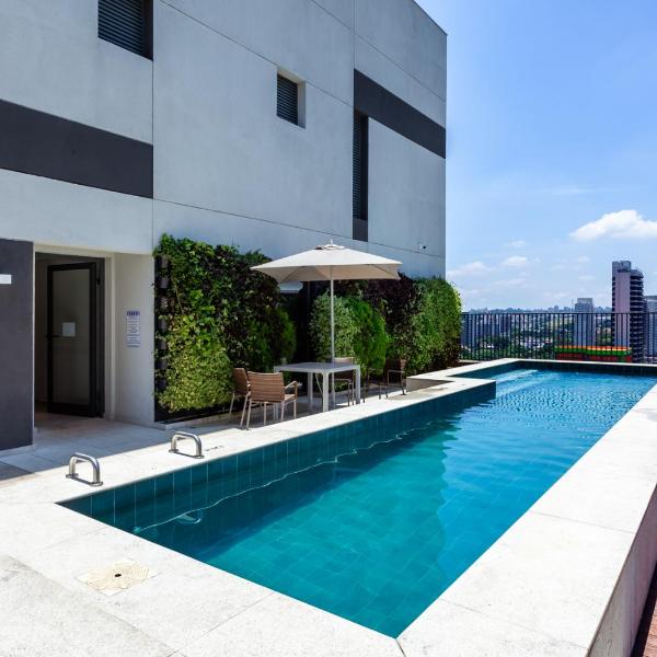Studio Moderno com Piscina e Academia completa na Cobertura excelente espaço de Coworking Próximo ao Aeroporto de Congonhas e SP Expo - Foto 4