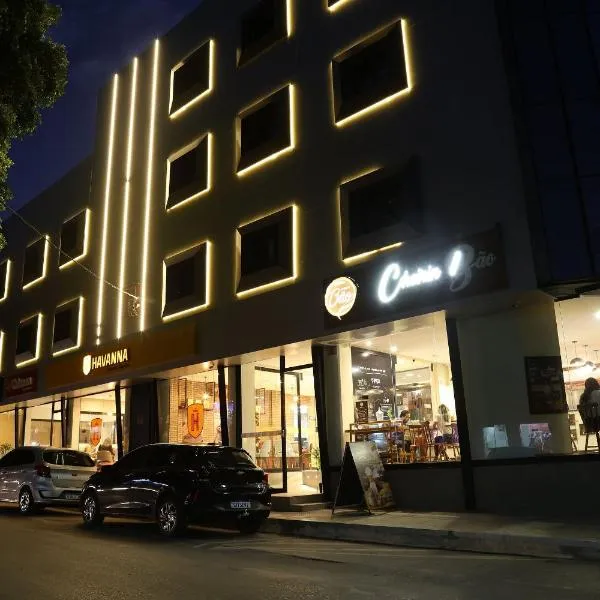 Viesnīca LOFT Moderno no Centro de Barreiras - Ar condicionado e Cozinha equipada pilsētā Bareirasa