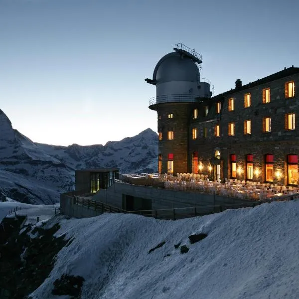3100 Kulmhotel Gornergrat, hotel in Zermatt