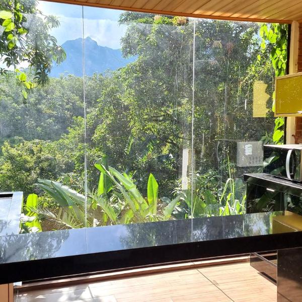 Chalé 10 com cozinha próx ao centro
