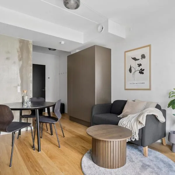 Modern luxury apartment, hotel in Aarhus