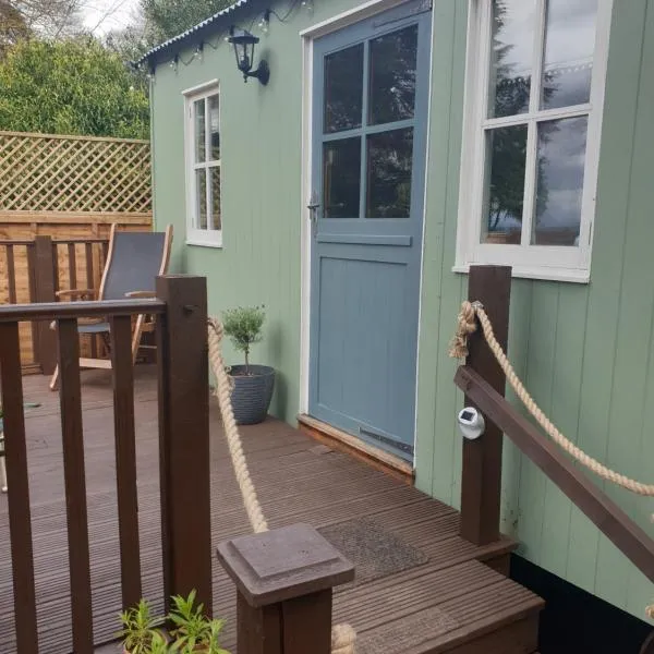 The Honeypot Shepherds Hut, hotel v destinaci Ross-on-Wye
