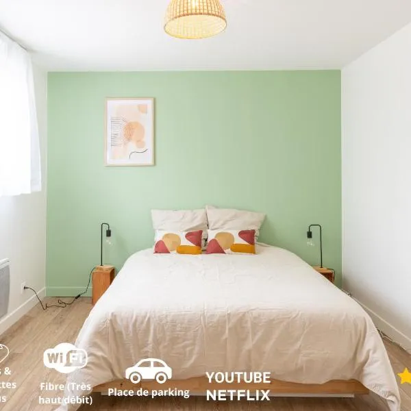 Le Noyer - appartement moderne & accessible, hotel en La Bruffière