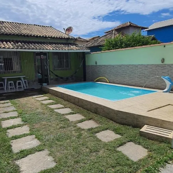 Meu Lugar de descanso à 250 metros da praia, piscina, churrasqueira