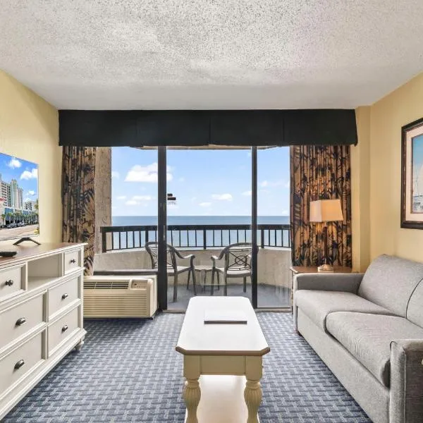 Oceanfront 1BR Suite! Perfect For 8 Guests!- Pinnacle Tower 1456, hotel in Myrtle Beach