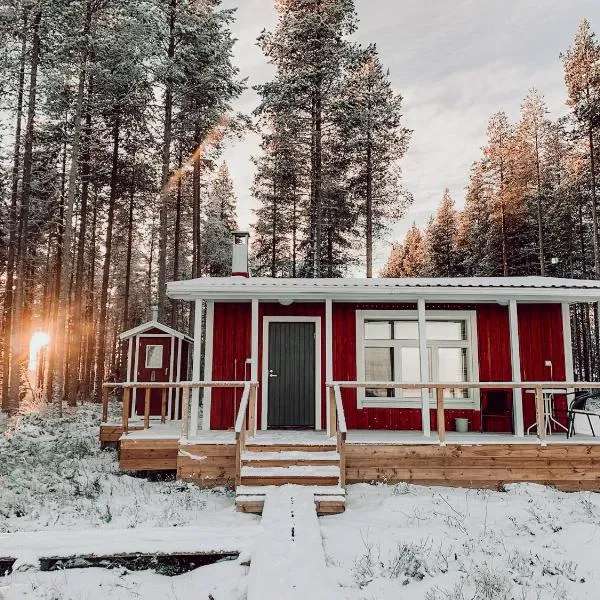 Aurora Lakefront Cottage Otsola, 55 km from Rovaniemi, hotel i Rovaniemi