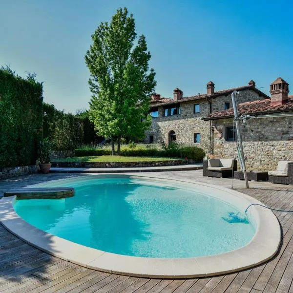 Appartamento in Villa con Piscina - Mhateria Relais, hotel v destinaci Rignano sullʼArno