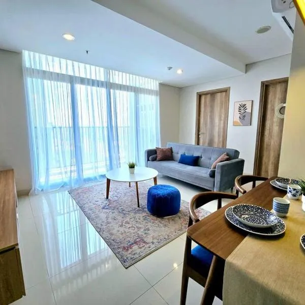 Apt Pejaten Park Residence 2 BR Alistan with Pool, Washer and Netflix, hotel in Jakarta