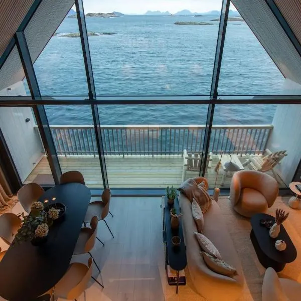 Leilighet med fantastisk utsikt, hotel i Henningsvær