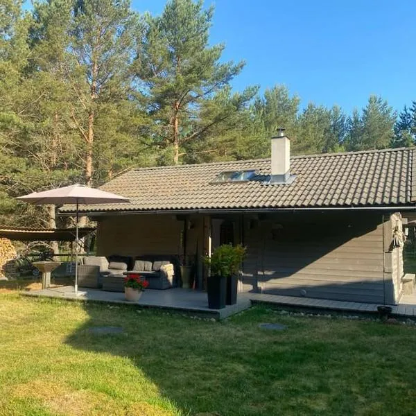 Ferienhaus an der Ostsee strandnah ruhig komfortabel ausgestattet, hotel em Miķeļtornis