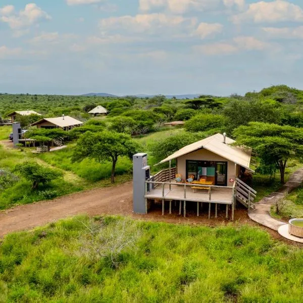 AfriCamps at White Elephant Safaris, hotell i Jozini