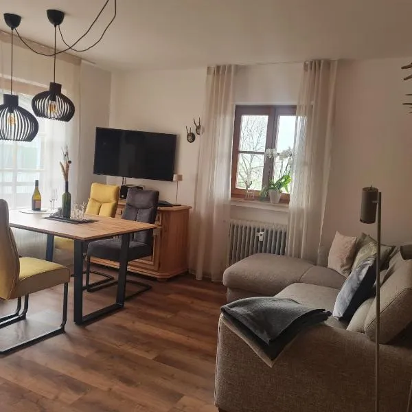 Apartment Bergliebe、オーバーアマガウのホテル