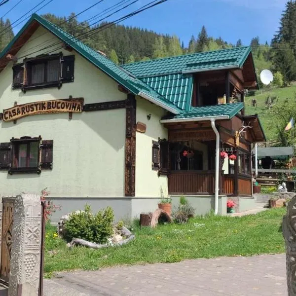 Casa Rustik Bucovina, hotel in Botuş
