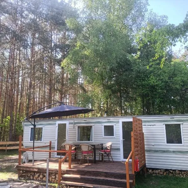 Tinyhaus idyllisch am Waldesrand, מלון בPeitz