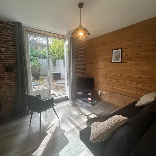 Le cosy Balat Biel RDC jardin spacieux, hotel in Grisolles