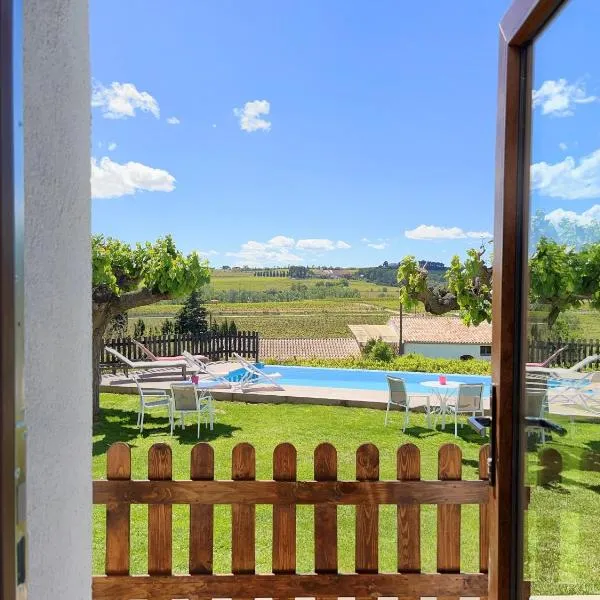 Bed & Breakfast Wine & Cooking Penedès, hôtel à Pla del Panadés