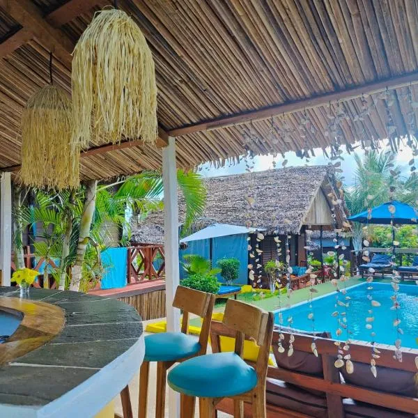 Bungalows des tropiques, hotel v Nosy-Beju