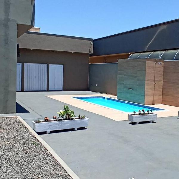 Recanto Matheus, Casa confortável com estacionamento, wi-fi e piscina aquecida - Olímpia SP - Foto 4