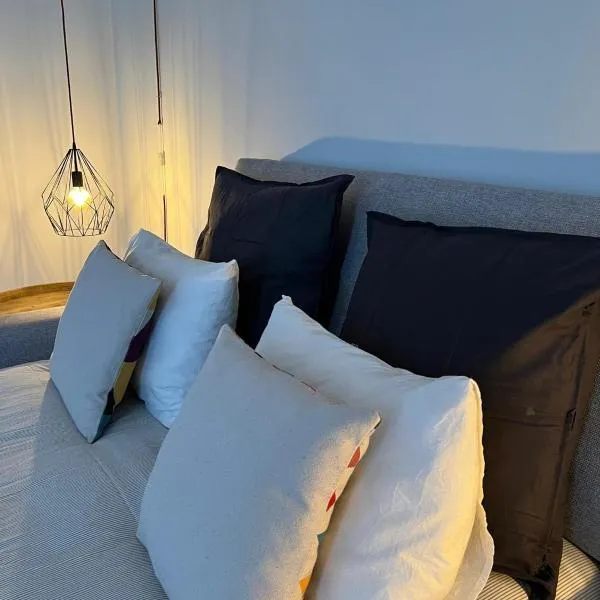 Quarto triplo com vista