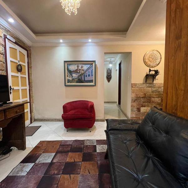 Apartamento completo Centro Histórico, com vista e melhor localização