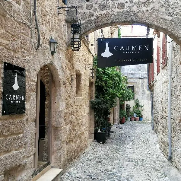 Carmen Art Hotel, hotel v destinaci Město Rhodos