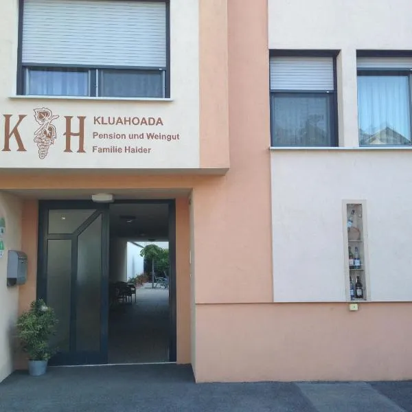 Winzerhof Klua Hoada, hotel v destinácii Illmitz