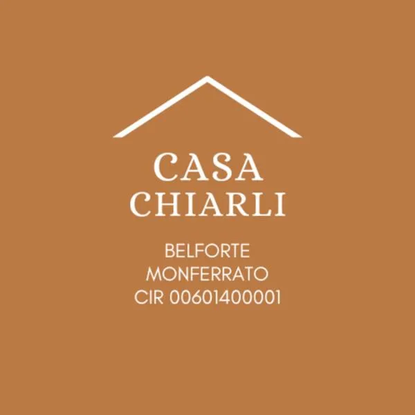 Casa Chiarli-Belforte Monferrato, ξενοδοχείο σε Tagliolo Monferrato
