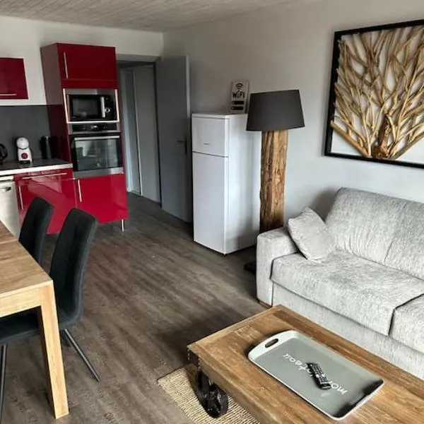 Pied des pistes, balcon avec vue, esprit Montagne et chic appartement, hotel in Les Deux Alpes