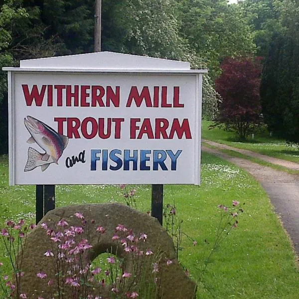 Withern Mill Trout Farm, hotel in Great Carlton