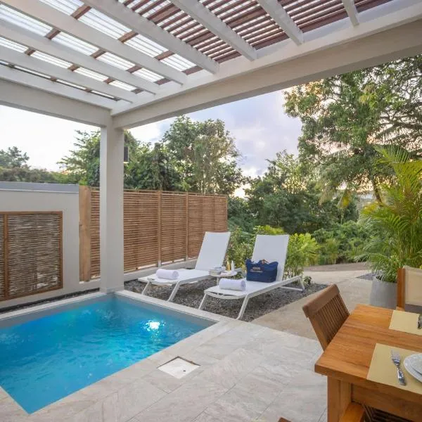 CocoonHuts Residences Martinique, hotel u gradu Le Lamenten