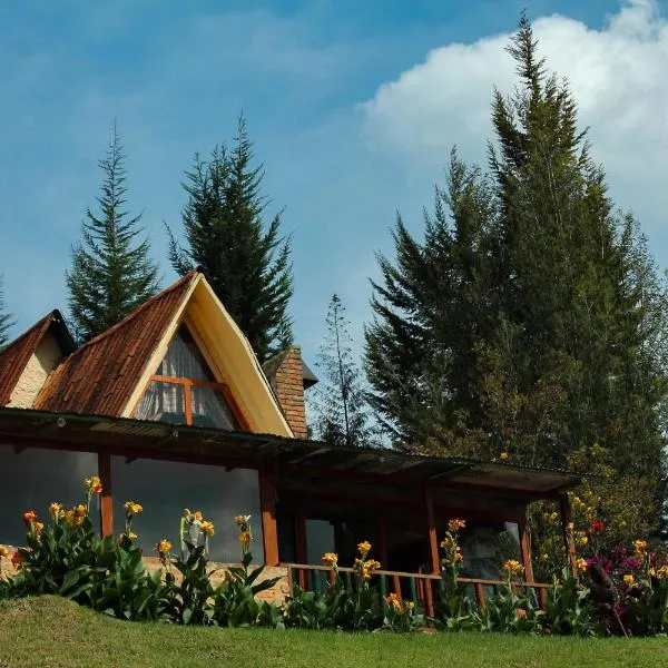 Alojamiento rural Chalet el Pinar en Ubaté-Guachetá, Cundinamarca, hotel v destinaci Ubaté