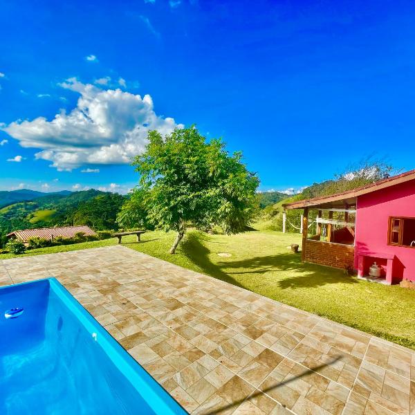 Casa com churrasqueira , piscina e vista espetacular - Foto 4