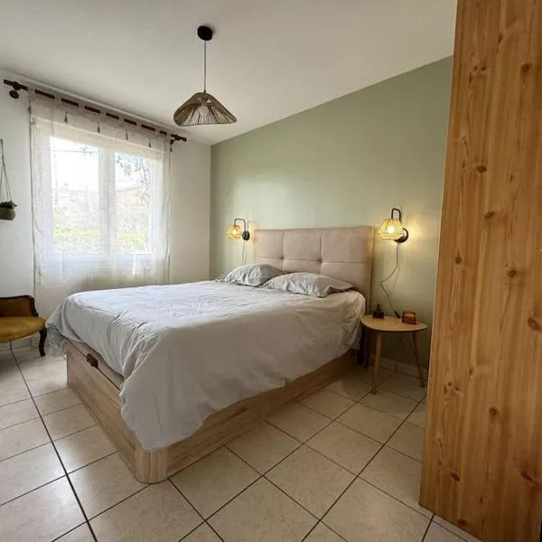 T2 indépendant avec jardin, hotel v destinaci Livron-sur-Drôme