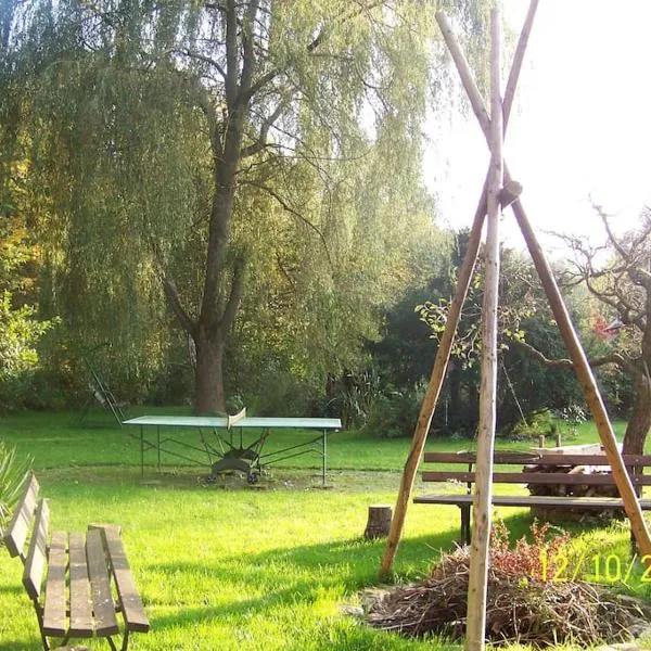 Gartentraum, Feuergrill, Kids-Spielwelt, 4Räume, hotel in Hartenstein