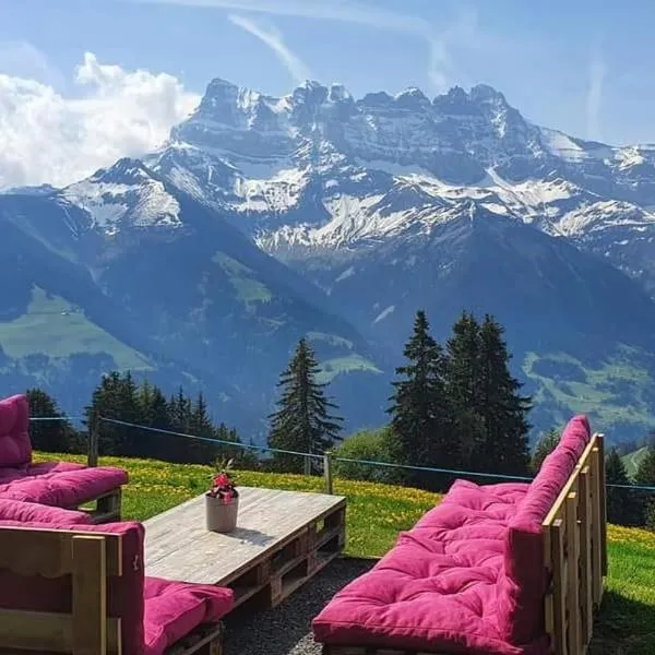 Chalet Chanso, hotell i Morgins