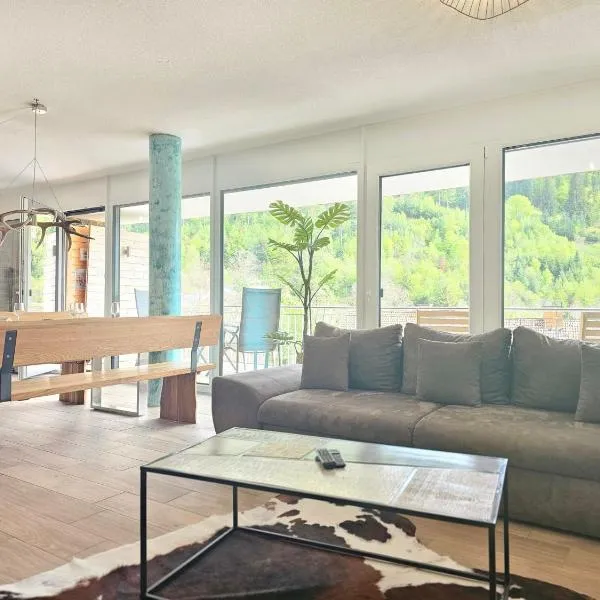 Black Forest II Sauna I Boxspring I Nespresso I Ausblick I Wasserfälle im Ort, hotel i Todtnau