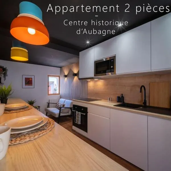 Le Perchoir - Appartement 2 pers - Centre Historique – hotel w mieście Aubagne