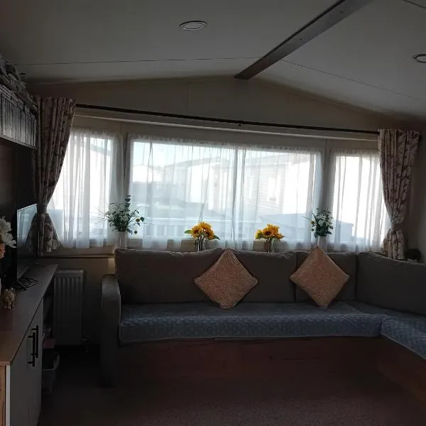 Caravan in Jaywick,Jaywick sand, Clacton-on-sea, hotel a Jaywick Sands