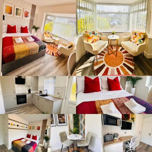 R-1 Newly renovated En-Suite Self contained Private Room in Selly Oak Birmingham, hotel in Birmingham