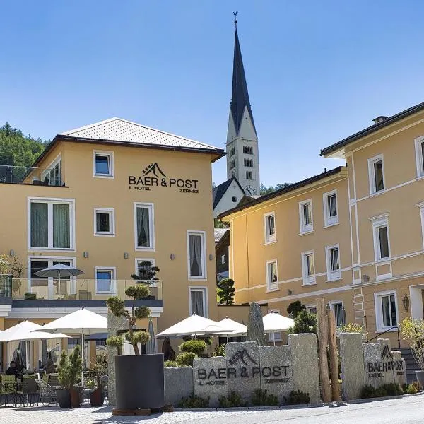 Hotel Baer & Post Zernez, hotel in Guarda