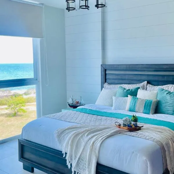 Apartamento Frente al Mar en Río Hato, Playa Blan ca, Piscina y Acceso Directo a la Playa, hotel i Playa Blanca