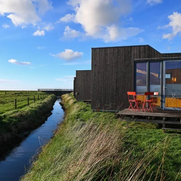 카롤린지엘에 위치한 호텔 Tiny House Nature 9 Zur Kuhweide - Green Tiny Village Harlesiel