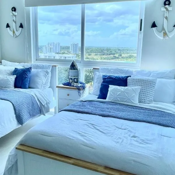 Exclusivo, Moderno y Cómodo Apto temático con hermosa Vista al Mar, hotel Playa Blancában