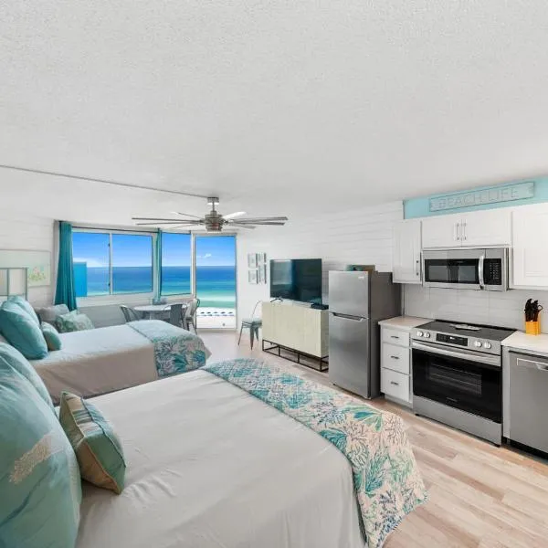 Sea the Gulf - Top of the Gulf 809 - Beach Front Resort - Ocean View FREE BEACH CHAIR SERVICE, Hotel in Panama City Beach