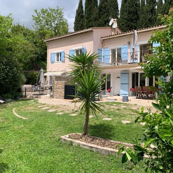 LUVA d'Azur, Rez de villa LE RIOU - LE VALLON, hôtel à Le Bar-sur-Loup