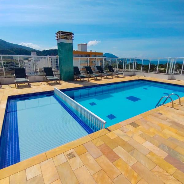 Apartamentos a 200m praia das Toninhas - Condomínio Vista Verde | Piscina na Cobertura com vista Espetacular - Foto 5