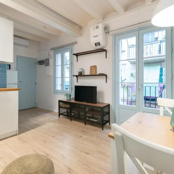 Amazing flat in Barceloneta with private terrace 2-2, hotel di Barcelona