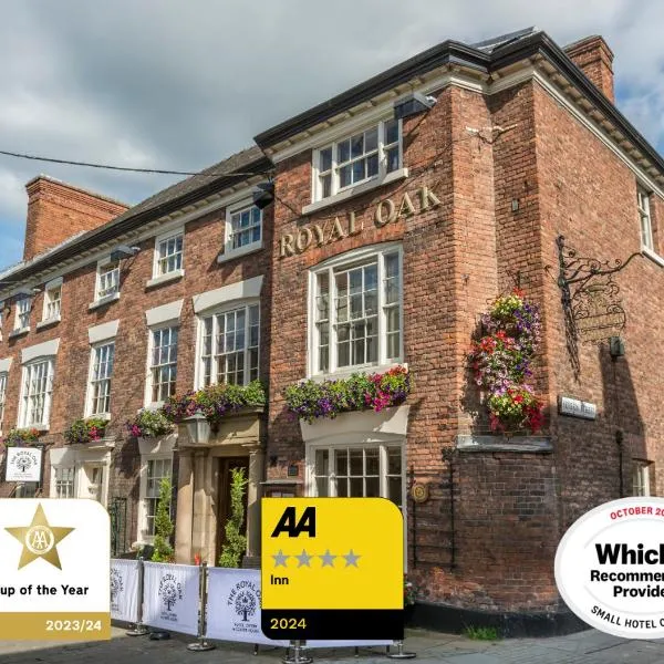 The Royal Oak Hotel, Welshpool, Mid Wales、ウェルシュプールのホテル